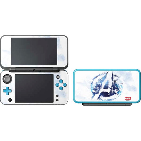 Marvel Avengers Blue Logo Nintendo 2DS XL (2017) Skin